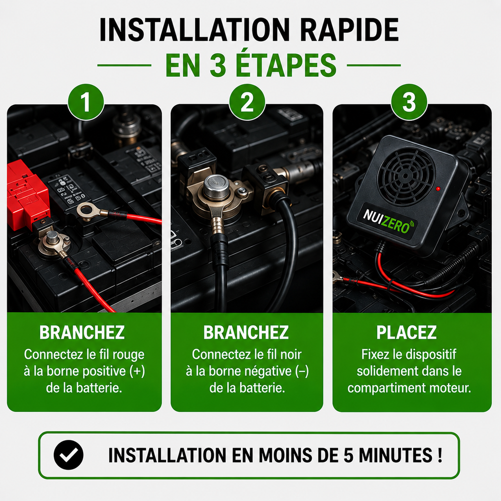 NUIZERO – Protégez Votre Moteur des Rongeurs