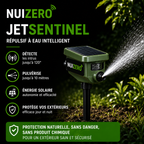 NUIZERO – Répulsif à Jet d'Eau