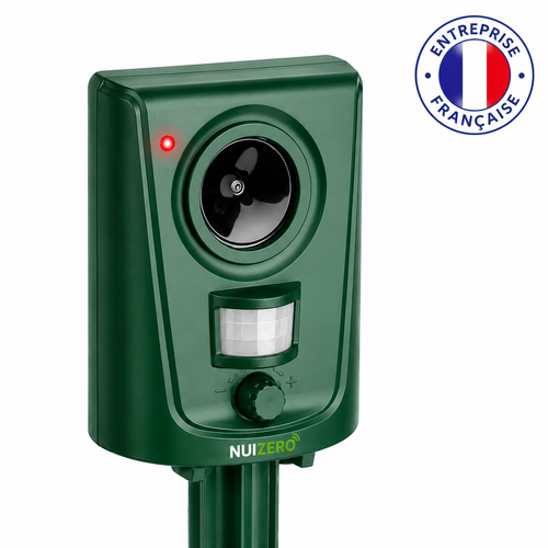 NUIZERO – Répulsif Anti-Rongeurs | Rats, Souris, Taupes & Mulots